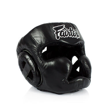 Fairtex HG13 Diagonal Vision Sparring Headguard – Full Head Coverage