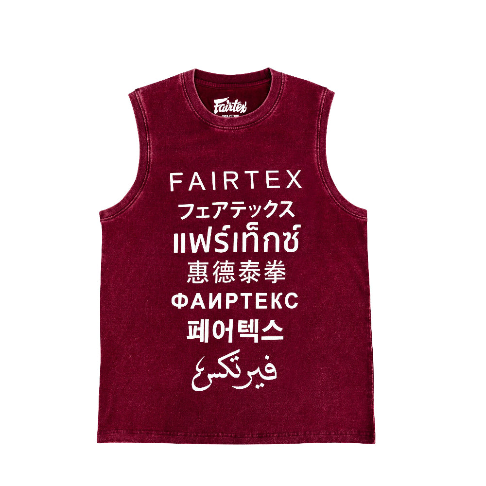 Fairtex Worldwide Tank Top - MTT52