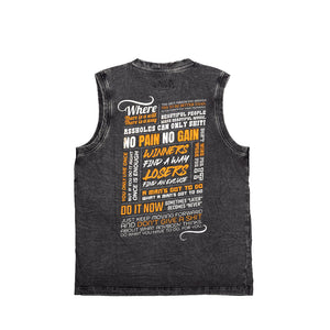 No Pain No Gain Vintage Tank - MTT64