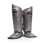 Fairtex Ultra Ergo Shin Guards SP9 - Gun Metallic