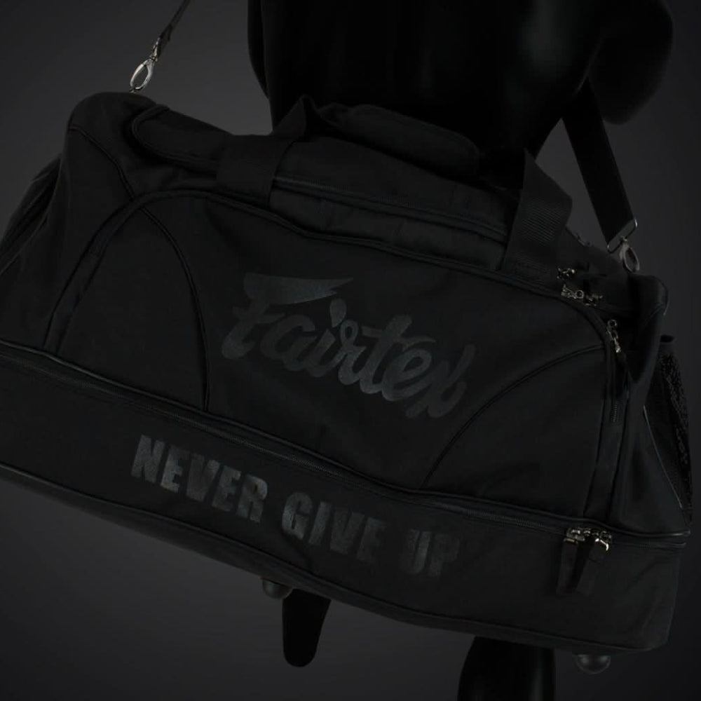 Fairtex Fighter Gym Bag BAG2 - Black/Black