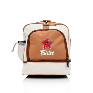 Fairtex Fighter Gym Bag BAG2 - Khaki/Orange