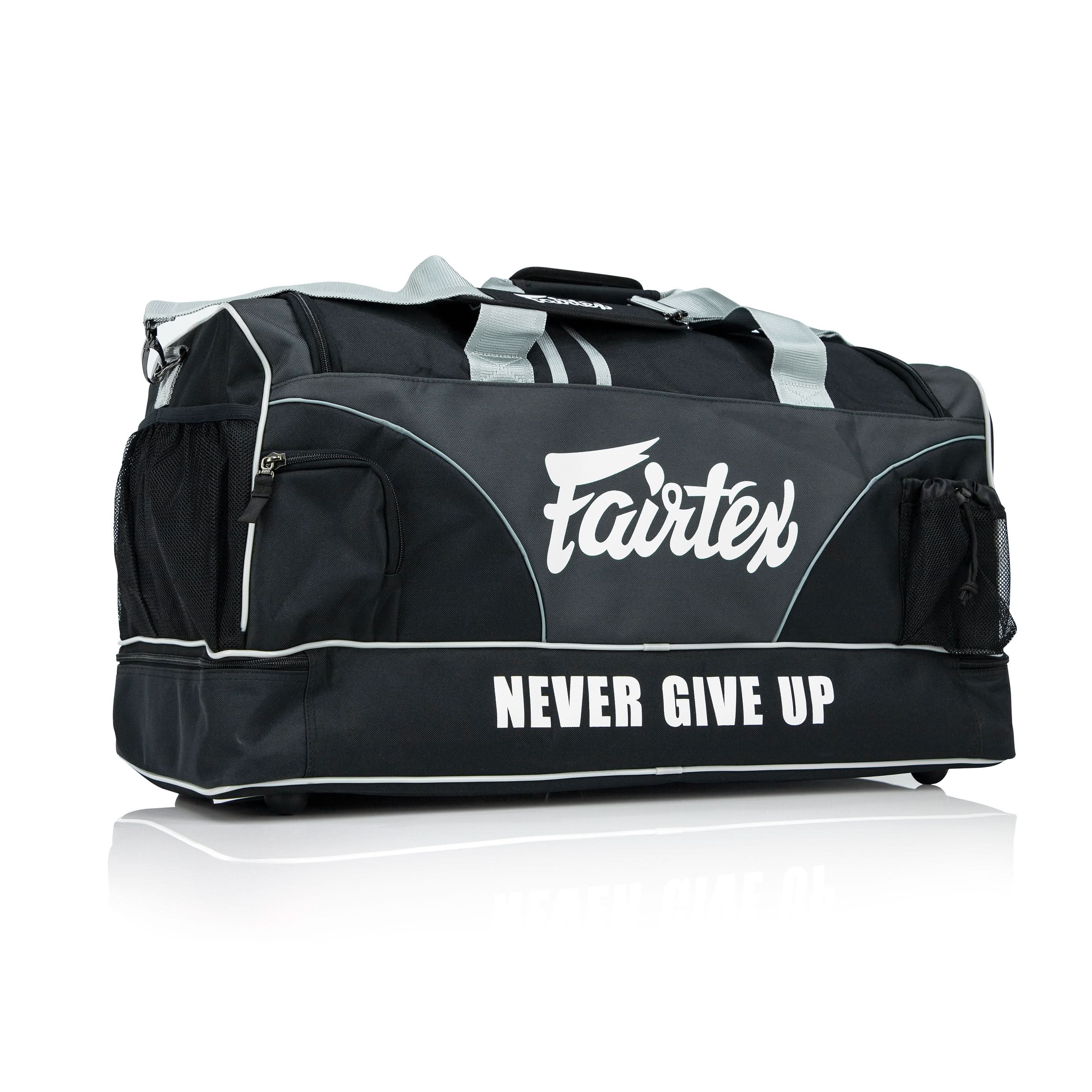 Fairtex Fighter Gym Bag BAG2- Black/Gray
