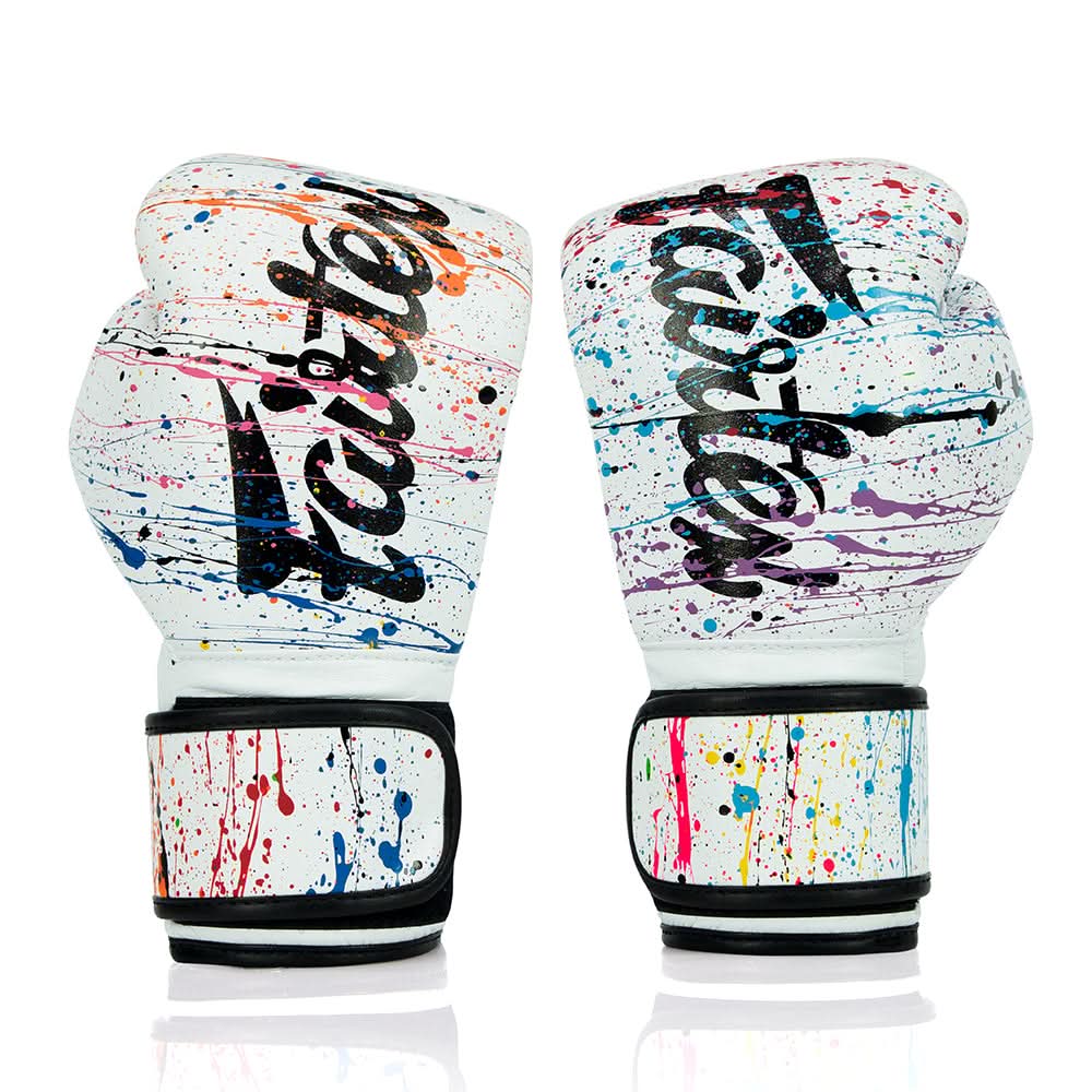 Fairtex Painter Boxing Gloves - BGV14PT White
