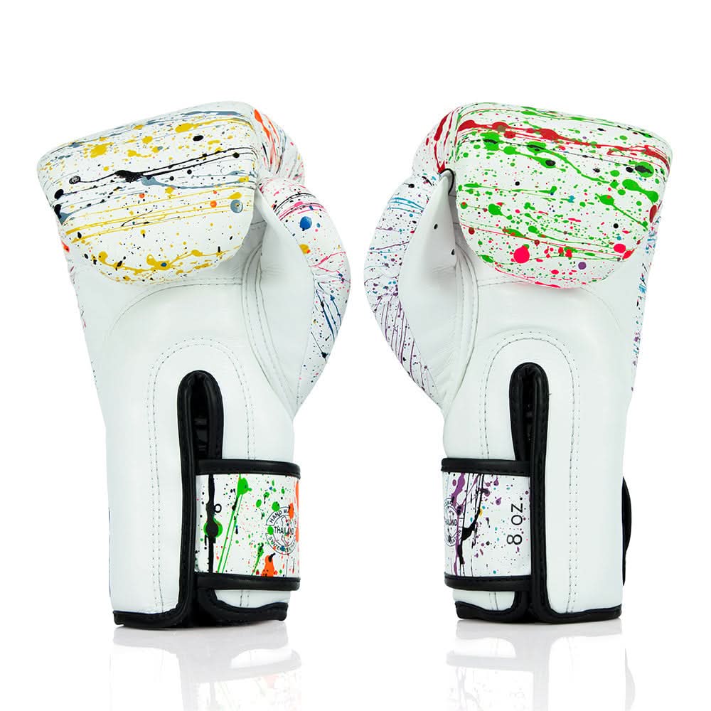 Fairtex Painter Boxing Gloves BGV14PT - White