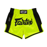 Fairtex Kickboxing Shorts Lime Green BS1706