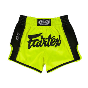 Fairtex Kickboxing Shorts Lime Green BS1706