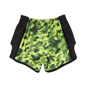 Fairtex Kickboxing Shorts Green Camo BS1710
