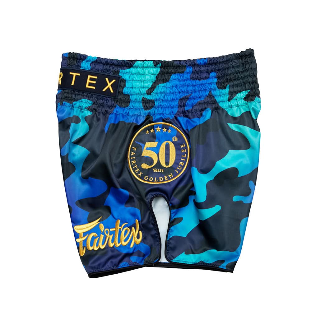 Fairtex Muay Thai Short Golden Jubilee Luster BS1916