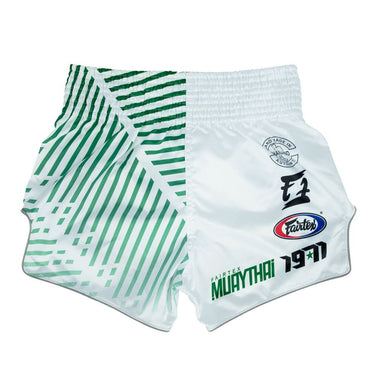 Fairtex Muay Thai Shorts - BS1923 Racer White