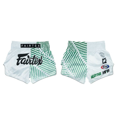 Fairtex Muay Thai Shorts - BS1923 Racer White