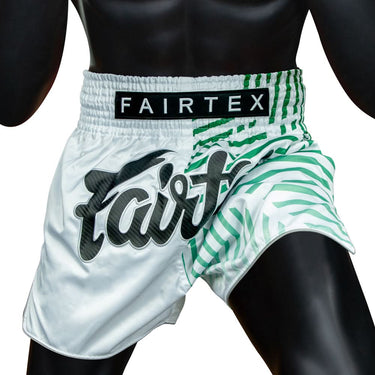 Fairtex Muay Thai Shorts - BS1923 Racer White
