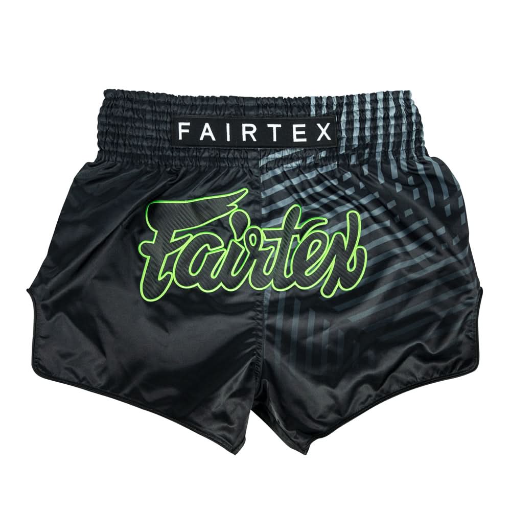 Fairtex Muay Thai Short Racer Black BS1924