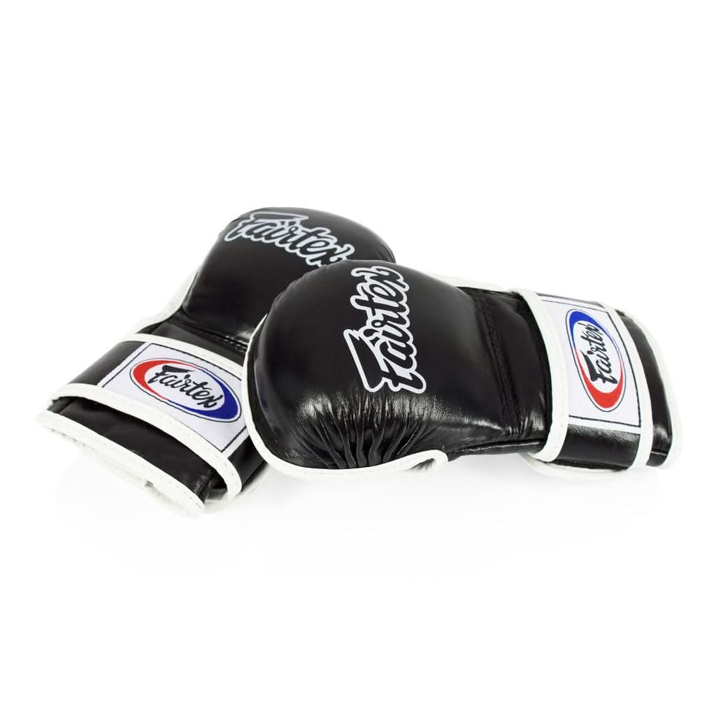 Fairtex Open Palm Sparring Gloves FGV15 - Double Wrist Wrap Closure