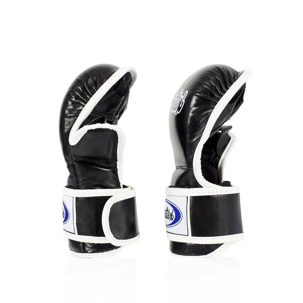 Fairtex Open Palm Sparring Gloves FGV15 - Double Wrist Wrap Closure