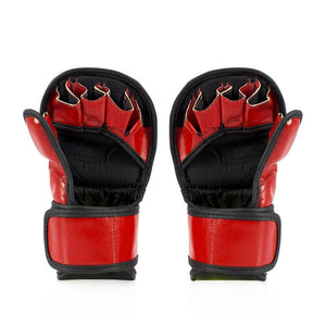 Fairtex Open Palm Sparring Gloves FGV15 - Double Wrist Wrap Closure