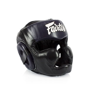 Fairtex Diagonal Vision Sparring Headguard HG13 - Lace Up