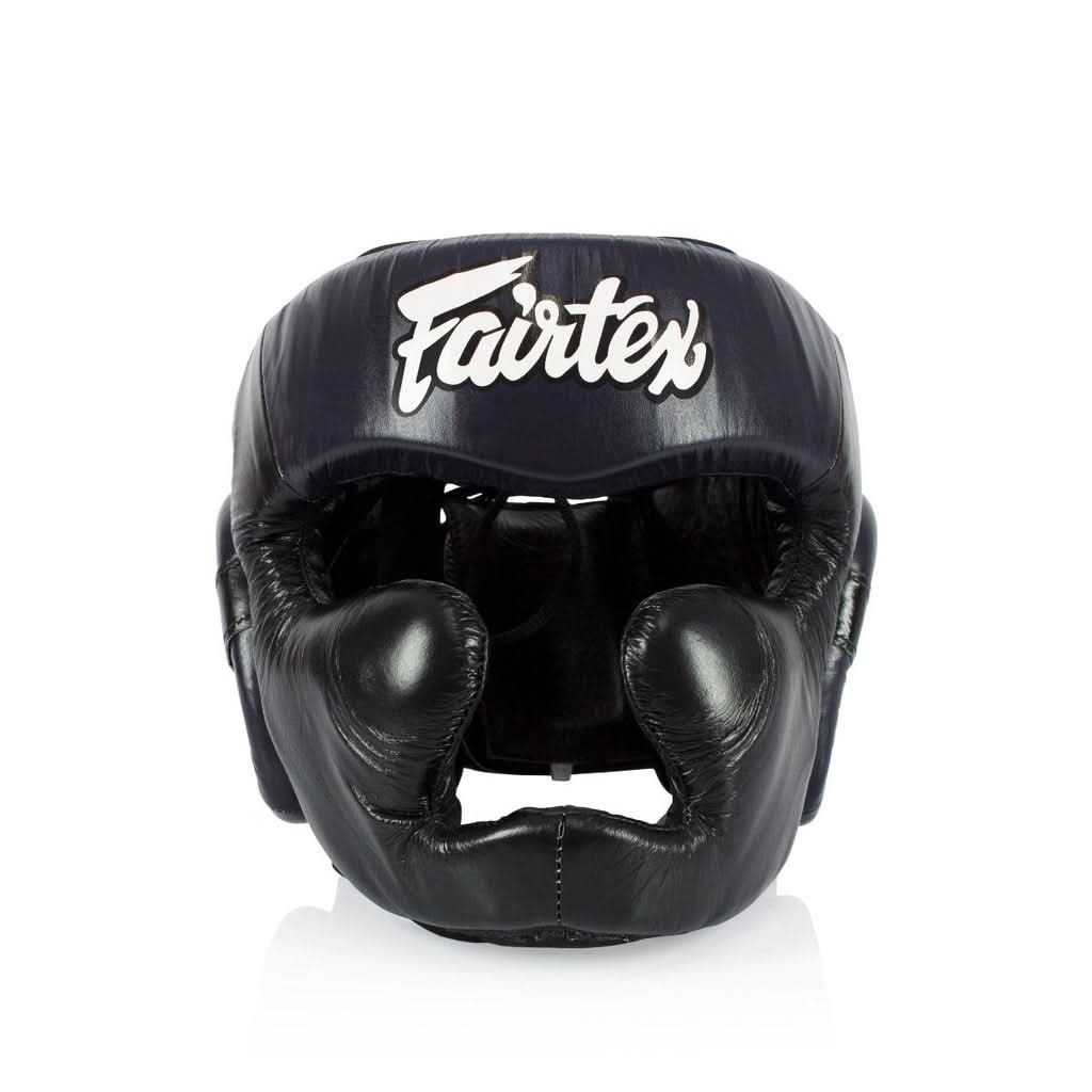 Fairtex Diagonal Vision Sparring Headguard HG13 - Lace Up
